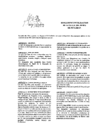 Règlement intérieur SDF