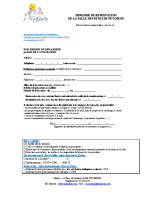 formulaire demande reservation